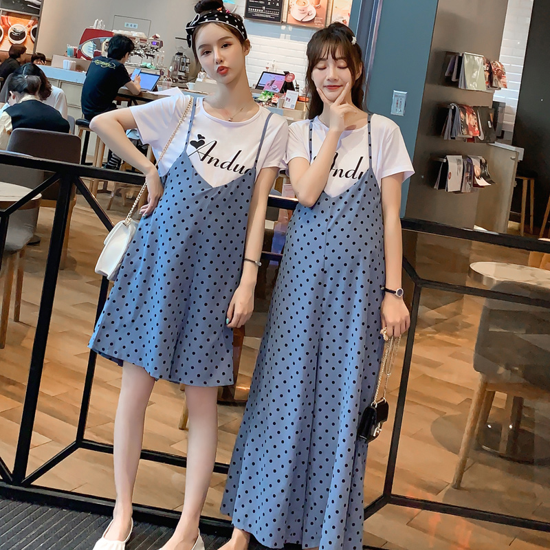 孕妇背带裤2019新款孕妇裤子夏薄款波点雪纺裤宽松休闲孕妇裤夏季|msdalam kategori Bekalan Ibu / Ibu / Pemakanan, 孕妇裤/托腹裤, 孕妇背带裤 - dari Buy2taobao.com untuk memberikan perkhidmatan ejen Taobao profesional membeli