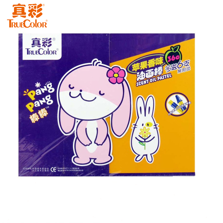 真彩魅力兔2346-36色油畫棒 兒童繪畫精裝禮盒蠟筆 蘋果香味在類目 電子詞典/電紙書/文化用品, 畫具/畫材/書法用品, 油畫棒中 - 來自Buy2taobao.com提供專業的淘寶代購服務