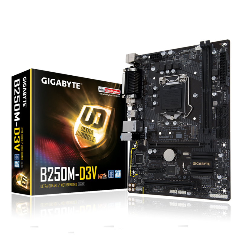 Gigabyte/技嘉 B250M-D3V台式机电脑B250M主板兼容DDR4七代主板在类目 电脑硬件/显示器/电脑周边, 主板中 - 来自Buy2taobao.com提供专业的淘宝代购服务
