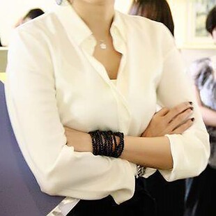  【特卖疯抢】天然黑曜石5圈手链(舒淇同款10圈手链）不再让你孤单