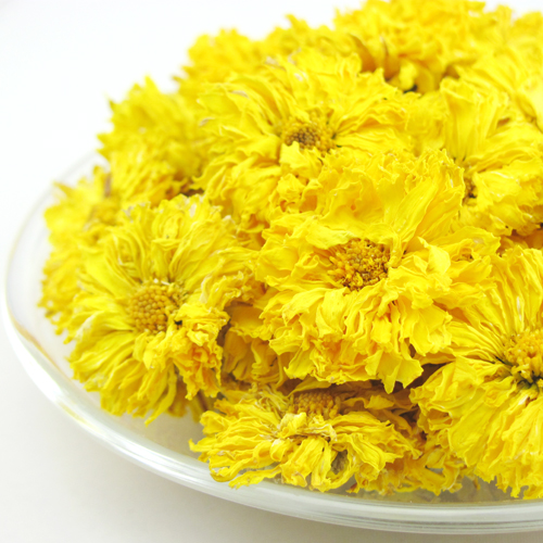 徽友 菊花茶 精选特级黄贡菊花 黄山黄贡菊花 花草茶50g买3送1包