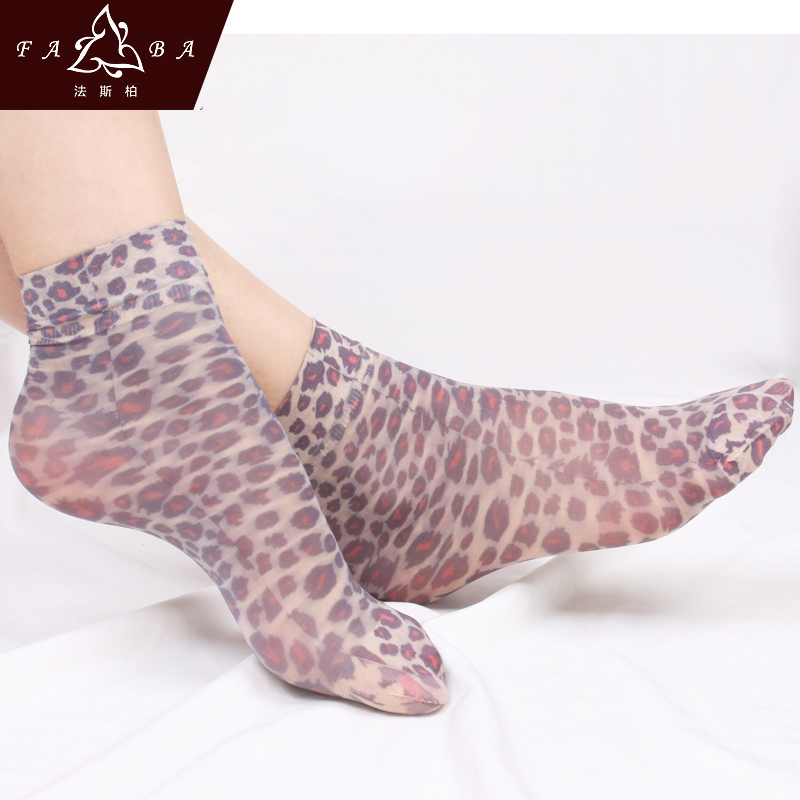 包邮6双装丝袜性感复古防勾丝短袜 fazba包芯