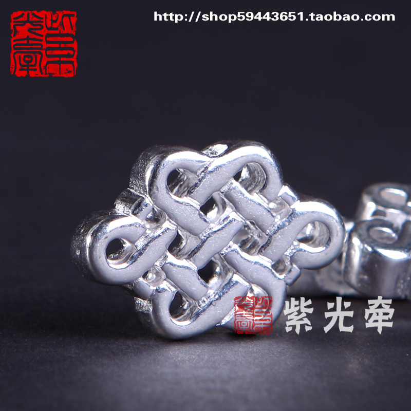 <Purple pull>Tibetan silver Ping knot Wenwan Hand string Goes back Accessoriesin the Accessories/Fashion Jewelry, Beads/Wooden bracelets , Beads/Prayer beads category - from Buy2taobao.com to provide professional Taobao agent buy service