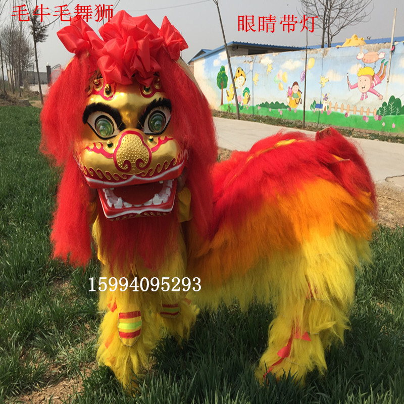 毛牛毛舞狮道具舞狮高档北京狮 毛牛毛舞狮表演舞狮道具厂家直销|ruв категории Ручная работа, другие характеристики ремесел - от Buy2taobao.com для оказания профессиональной услуги покупки агента Taobao