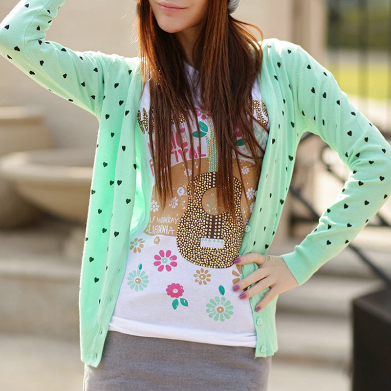 韩版爱心桃心外套...