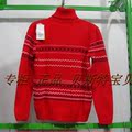专柜正品棵棵树童装少年装秋冬装女童毛衣特价清仓大童女高领毛衣