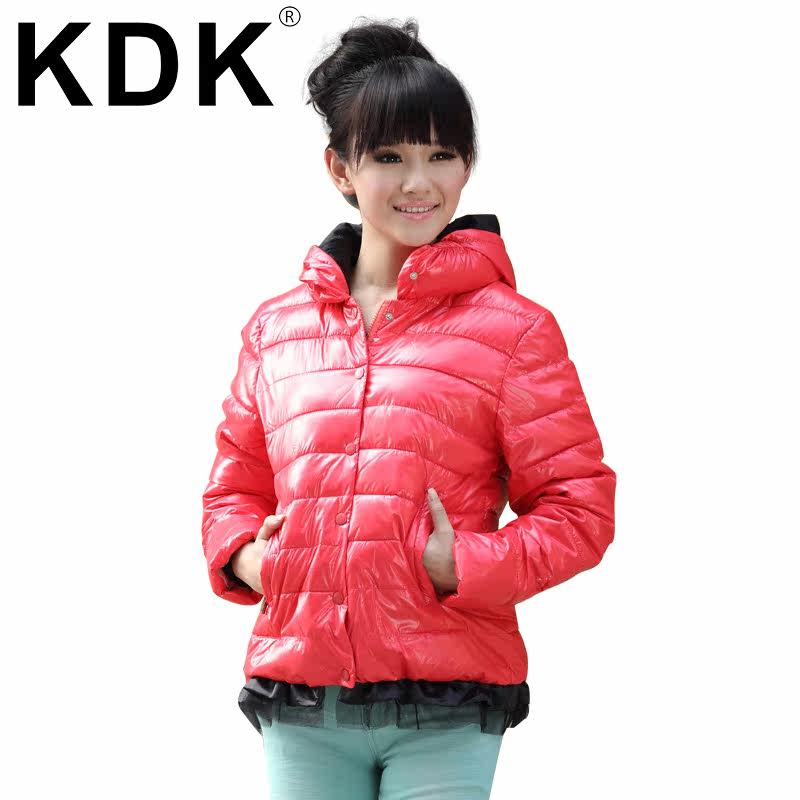 Lady lace coat dress Korean slim short coat 526