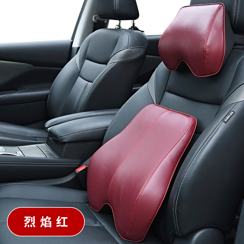 genuine leather Car Headrest Waist Chang'an Escape movement ET Rui Cheng CS75 Massage Memory Cotton 95 cowhide Neck Pillow Lumbar pillowin the Car/Articles/Fitting/Refit , Car Accessories/The jewelry , Headrest category - from Buy2taobao.com to provide professional Taobao agent buy service