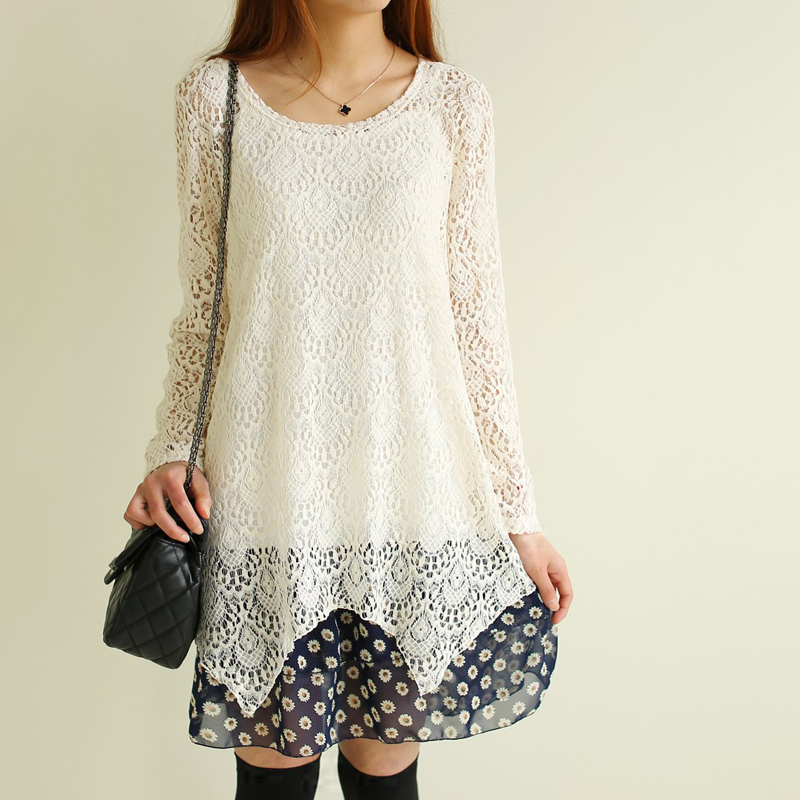 雏菊雪纺裙摆吊带连衣裙...