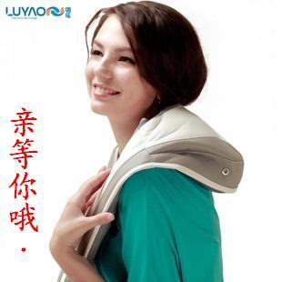  璐瑶正品颈部腰部 按摩披肩 颈肩乐加热 肩颈捶打肩膀颈椎按摩器