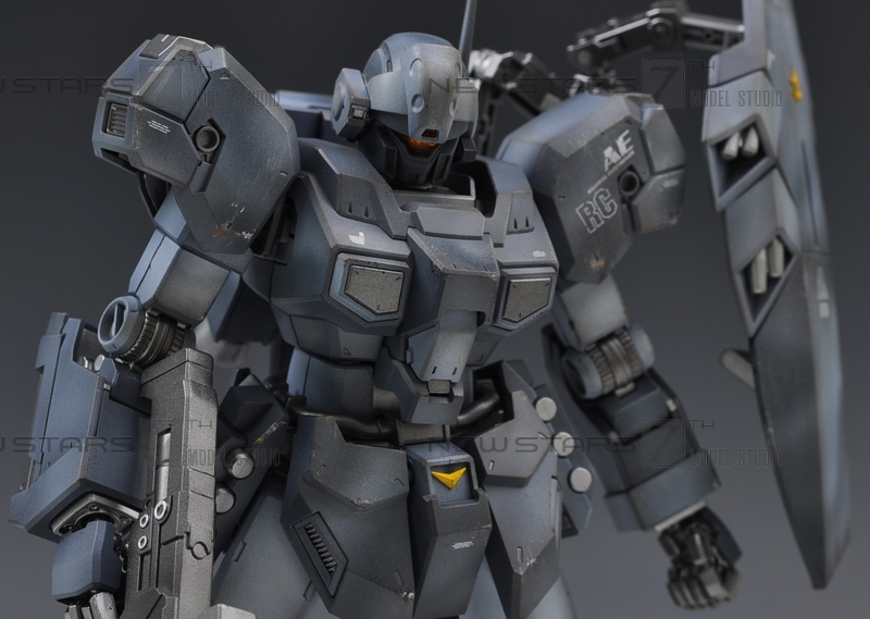 新星【6stars】 高达 上色 代工 MG 杰斯塔 旧化