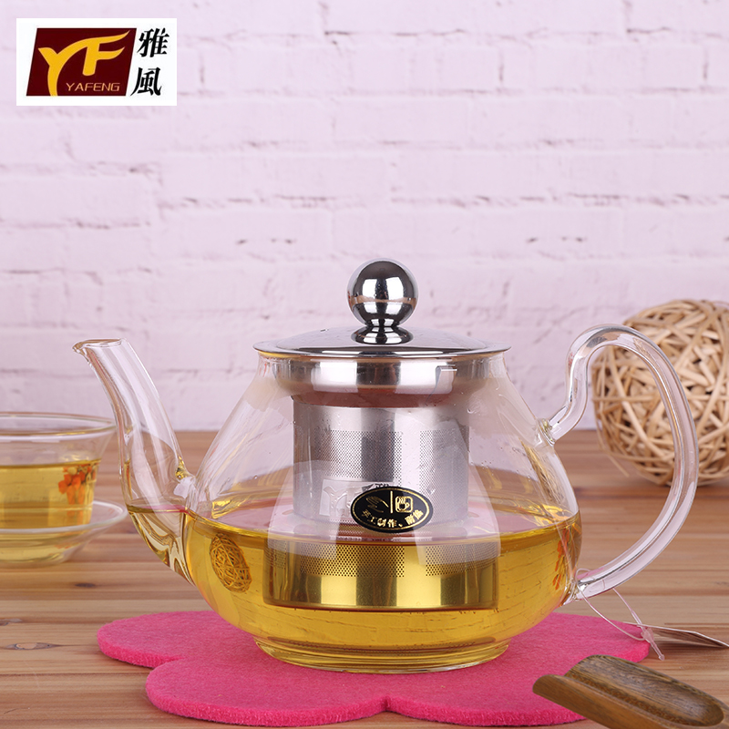 雅风玻璃花茶壶耐热茶具不锈钢玻璃泡茶壶过滤花茶壶加厚|ruв категории посуда, чайный сервиз, чайник - от Buy2taobao.com для оказания профессиональной услуги покупки агента Taobao