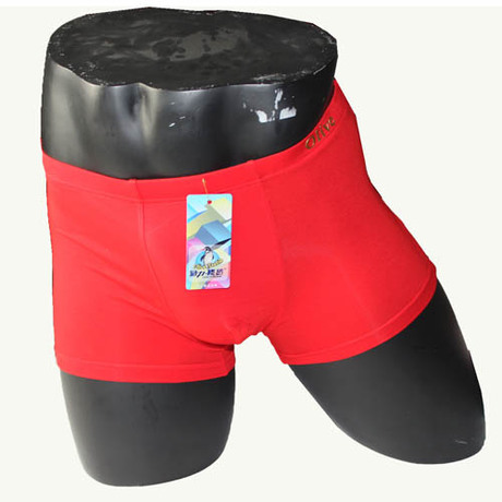 魅力榄纺 3条<em>包邮</em> <em>红色男士平角内裤</em> 大红本命