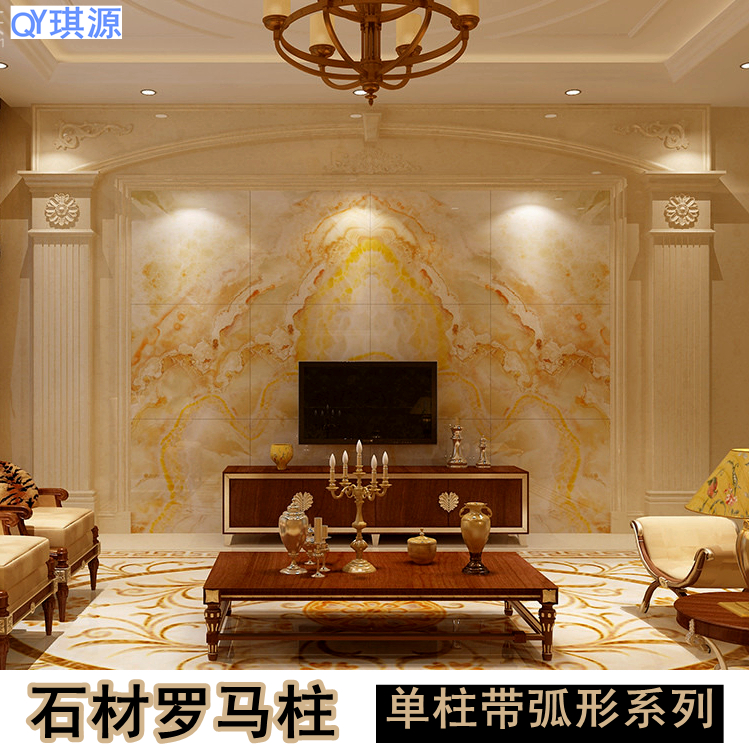 羅馬柱 大理石背景牆 電視牆門套邊框線條瓷磚 人造崗石 歐式立柱在類目 家裝主材, 瓷磚, 瓷磚背景牆中 - 來自Buy2taobao.com提供專業的淘寶代購服務