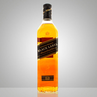  包邮 尊尼获加黑牌 苏格兰威士忌 黑方12年 johnnie walker 行货