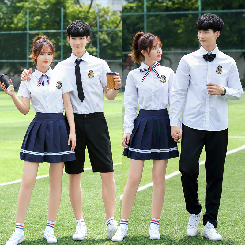 初中高中学生校服套装学院风英伦春夏校园海军演出男女运动会班服在类目 女装/女士精品, 套装/学生校服/工作制服, 学生校服中 - 来自Buy2taobao.com提供专业的淘宝代购服务