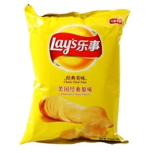  促销乐事薯片美国经典原味75克/袋膨化休闲零食品经典美味