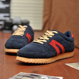  新款男生板鞋韩版透气运动休闲男鞋森马系带男休闲鞋LES帅T潮