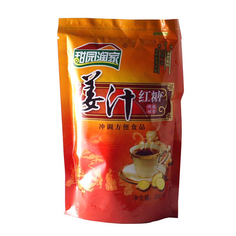 【天猫超市】甜园润家姜汁红糖358g 营养红糖 祛寒暖胃 缓解腹痛