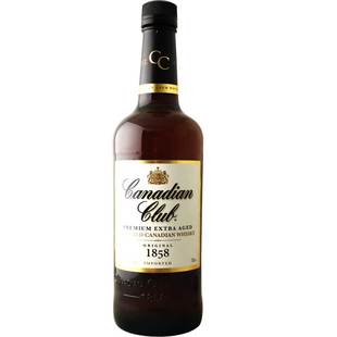  【洋酒】仓储直供Canadian Club whisky加拿大俱乐部威士忌750ml