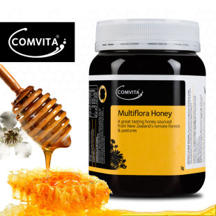  新西兰进口康维他comvita多花种蜂蜜百花蜜1000克