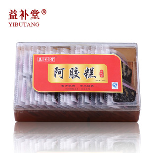  买五送一益补堂山东东阿正品传统型即食阿胶糕固元膏500g阿胶膏块