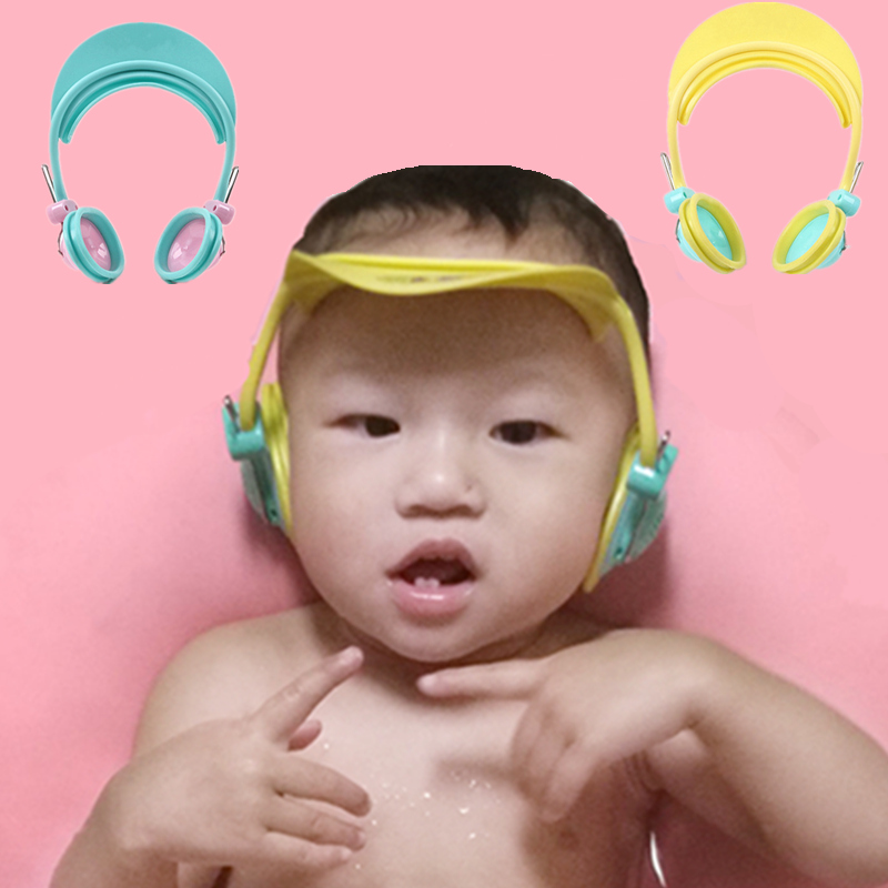 宝宝防水护耳罩洗头帽幼儿洗澡浴帽加大可调节|ruв категории подгузник/шампунь/вскармливать/тележка кроватью, ванна для ухода за кожей ребенка, шампунь шапка - от Buy2taobao.com для оказания профессиональной услуги покупки агента Taobao