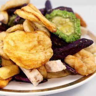  LV综合蔬果干100克 正宗越南进口零食品特产