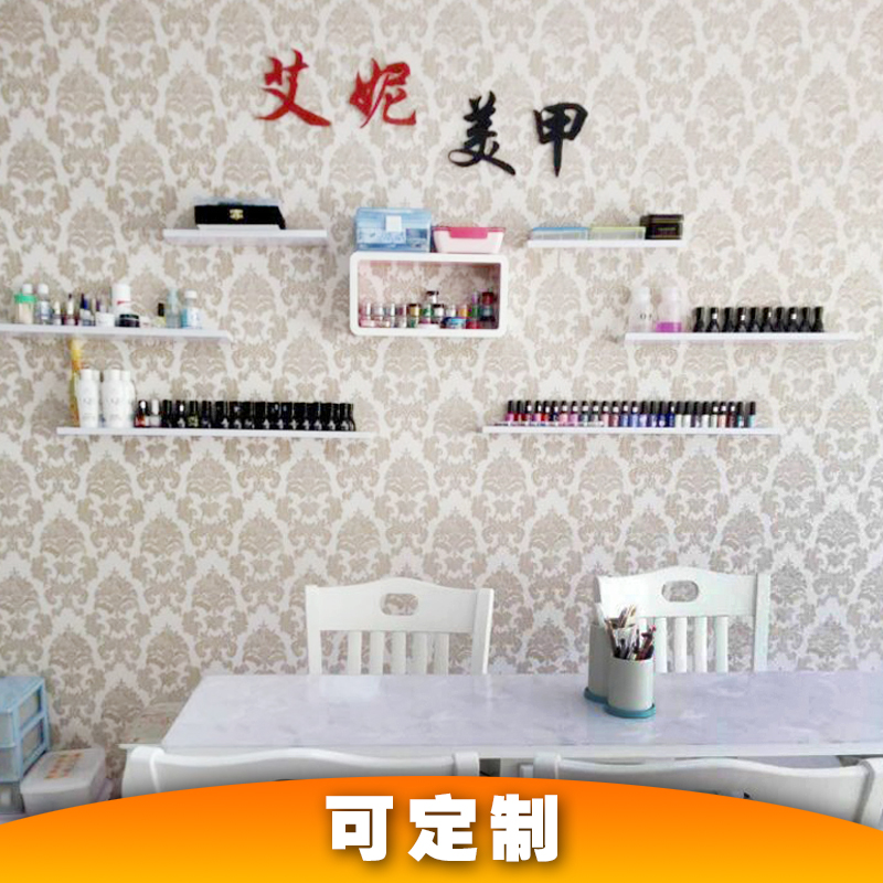 美甲架子壁挂墙上置物架美甲店货架甲油胶架子化妆品指甲油展示架在类目 商业/办公家具, 货架/展柜, 化妆品货架中 - 来自Buy2taobao.com提供专业的淘宝代购服务