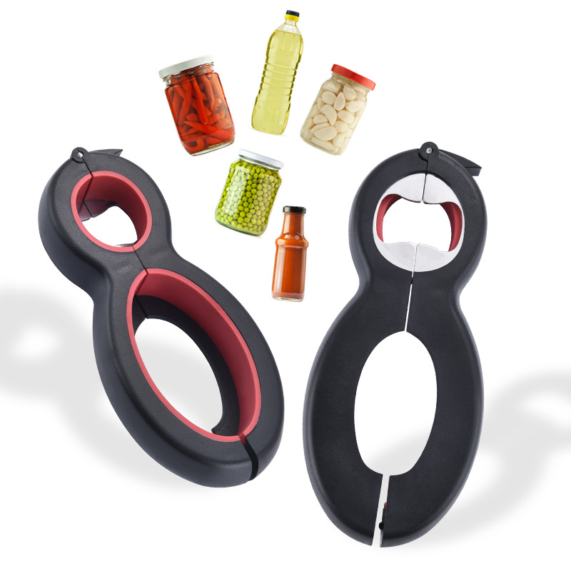 Six multi-function Can opener multi-function Plastic Bottle opener originality kitchen Gadgets 4in the Tableware , Flagon/Wineglass/Wine , Opener category - from Buy2taobao.com to provide professional Taobao agent buy service