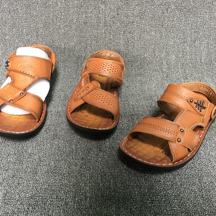 Factory shop Clearance genuine leather Buckle ventilation Beach shoes ventilation soft sole leisure time business affairs ventilation Versatile Men's Shoes Sandalsin the Men's Shoes, Sandals category - from Buy2taobao.com to provide professional Taobao agent buy service