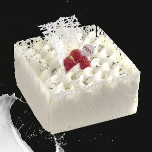  【米旗maky】新品 白雪公主 稀有奶油蛋糕 米旗生日蛋糕 区域配送