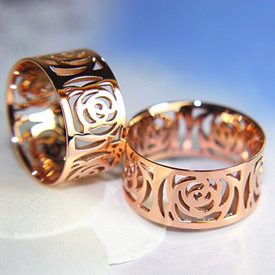 香奈儿戒指玫瑰金包邮,香奈儿戒指玫瑰金货到