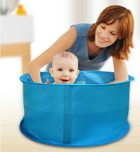 Foldable Large baby travel bath bucket Portable children Bathtub Infants Bath barrel Bath Can takein the Family/Personal Cleaning Tools , Sanitary appliances/Bathroom accessories , Bath barrel/Washpot category - from Buy2taobao.com to provide professional Taobao agent buy service
