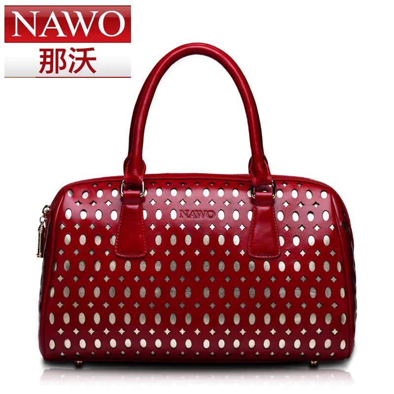 NAWO那沃春夏新品 蕾丝头层小牛皮包包 真皮女包 喜庆婚宴新娘包 NAWO那沃春夏新品 蕾丝头层小牛皮包包 真皮女包 喜庆婚宴新娘包