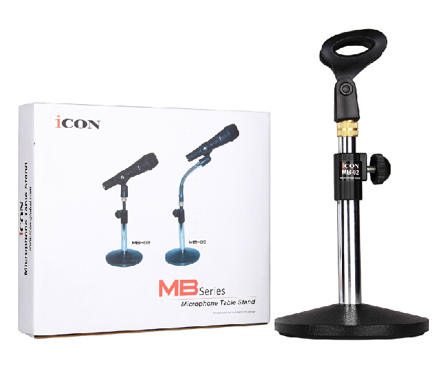 iCON 艾肯 MB-02 桌面话筒圆底支架/底座 可升降话筒底座话筒支架|ruв категории видео электрических приборов, видео бытовой арматура, микрофон/микрофон аксессуары, кронштейн - от Buy2taobao.com для оказания профессиональной услуги покупки агента Taobao