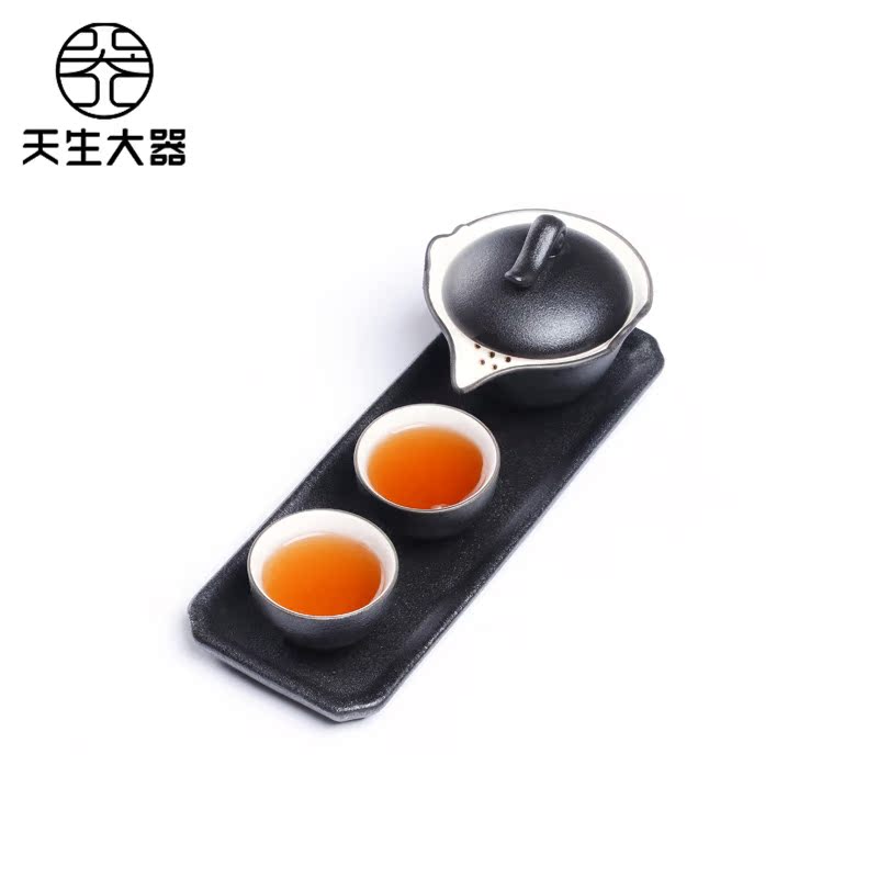 天生大器 家用简约功夫茶具便携套装陶瓷旅行黑快客杯一壶二杯在类目 餐饮具, 茶具, 功夫茶具中 - 来自Buy2taobao.com提供专业的淘宝代购服务