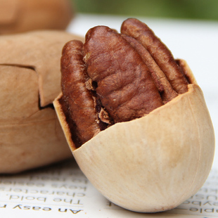  娃的福坚果炒货碧根果美国坚果山核桃 3件包邮零食干果奶油长寿果