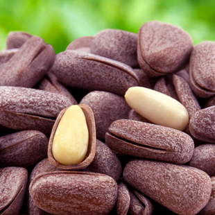  百草味 坚果零食特产 手剥东北开口松子 椒盐味 100g