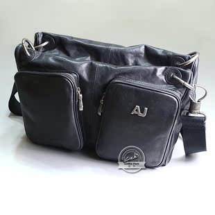  新品 强货 a.j奢华作旧头层牛皮单肩包 男式背包 斜挎包 潮范挎包