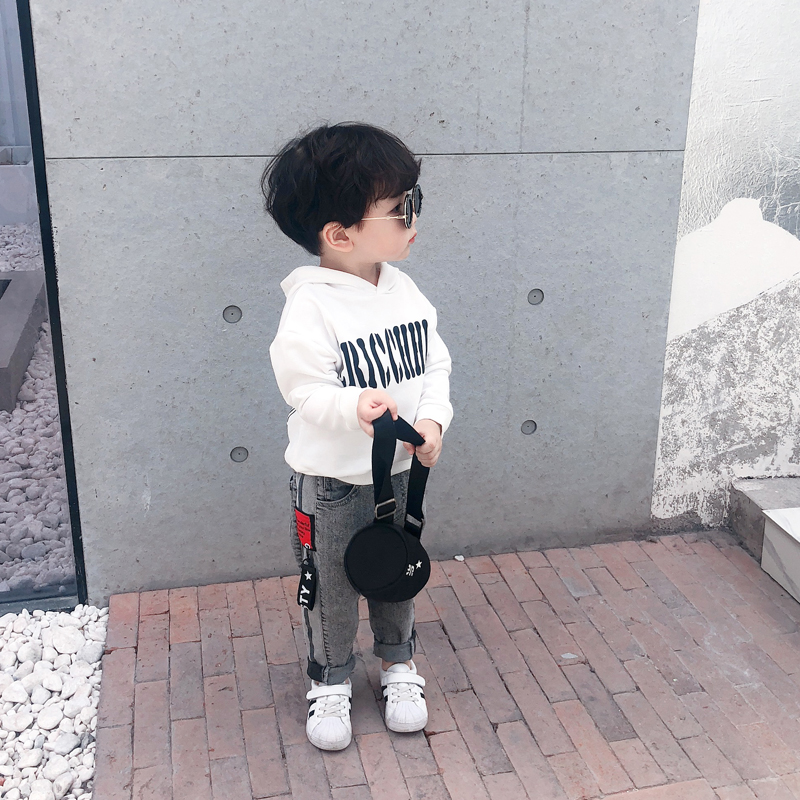 Boy Hoodie 2019 spring clothes new pattern baby Korean Edition Long sleeve Sweater Western style children spring and autumn jacketin the Children/Baby/Family fitted , Sweater/Fleece category - from Buy2taobao.com to provide professional Taobao agent buy service