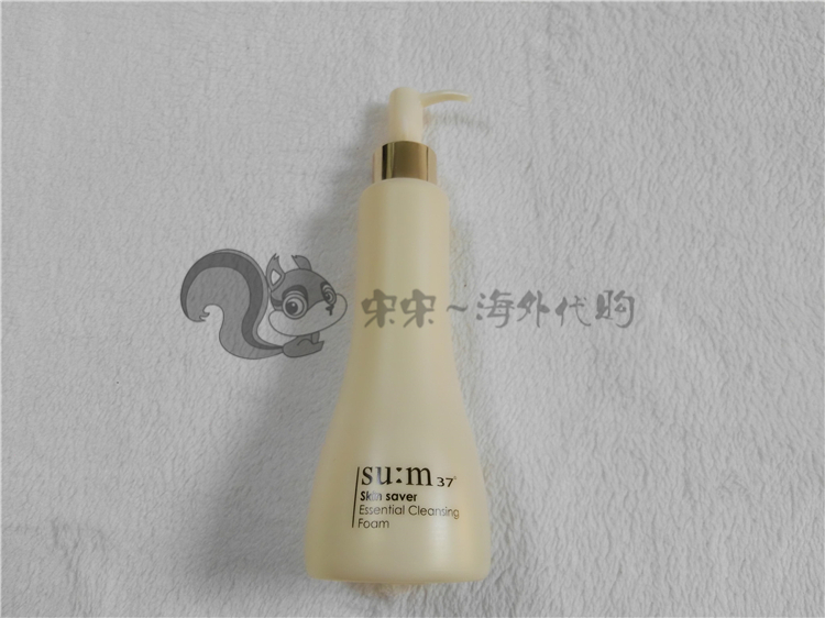 包郵 韓國 SU:M37度呼吸 精華潔面泡沫洗面奶245ml 清潔抗敏保濕在類目 美容護膚/美體/精油, 潔面中 - 來自Buy2taobao.com提供專業的淘寶代購服務