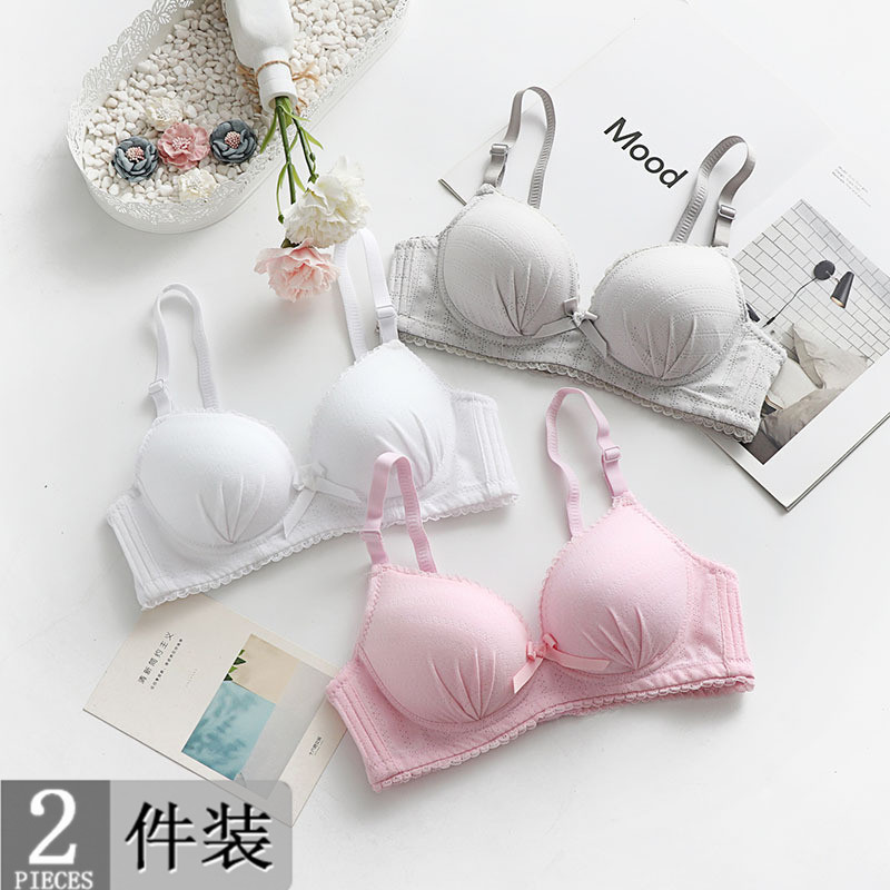 內衣女無鋼圈聚攏薄款夏天胸罩女學生高中少女夏季透氣初中生文胸在類目 女士內衣/男士內衣/家居服, 文胸中 - 來自Buy2taobao.com提供專業的淘寶代購服務