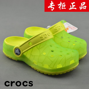  正品crocs小亮澈变色儿童鞋凉拖鞋沙滩鞋洞洞鞋cross卡洛驰