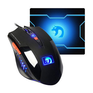 New Alliance Mamba gaming mouse wired USB laptop mouse six keys to speed mail