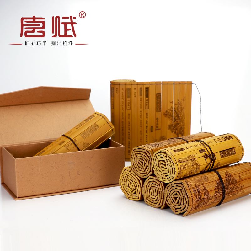竹简书 桌面摆件家居办公室桌上装饰品 书架创意礼品竹编儿童道具|msdalam kategori Aksesori rumah, hiasan - dari Buy2taobao.com untuk memberikan perkhidmatan ejen Taobao profesional membeli