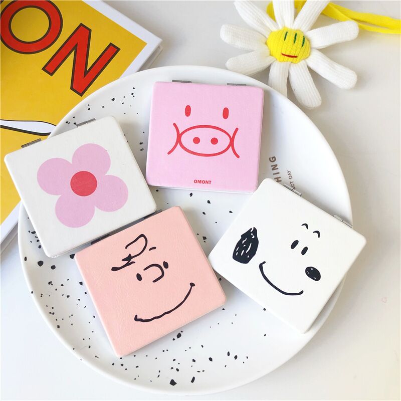 summer HyunA Flower lovely fold Cosmetic mirror Portable Take it with you mirror cortex Double-sided mirror studentin the Family/Personal Cleaning Tools , Personal care cleaning appliances , Comb/Portable with a mirror , Portable mirror category - from Buy2taobao.com to provide professional Taobao agent buy service