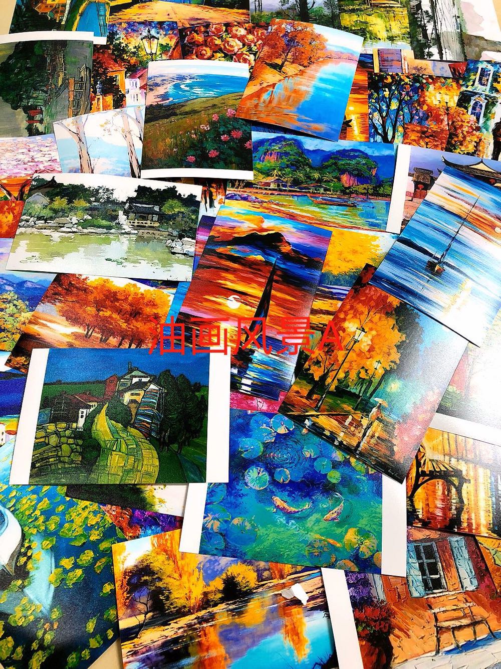 少儿美术临摹卡片 油画风景(一套60张 尺寸10.2×15.2cm)|msdalam kategori Kamus elektronik/buku kertas elektronik/alat tulis, alat lukisan/kayu dicat/bekalan Calligraphy, Sketchpad/kuda-kuda - dari Buy2taobao.com untuk memberikan perkhidmatan ejen Taobao profesional membeli