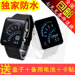 Led waterproof/bleach/Naruto/anime/Conan sword/God's domain/fairy tail/one piece watch