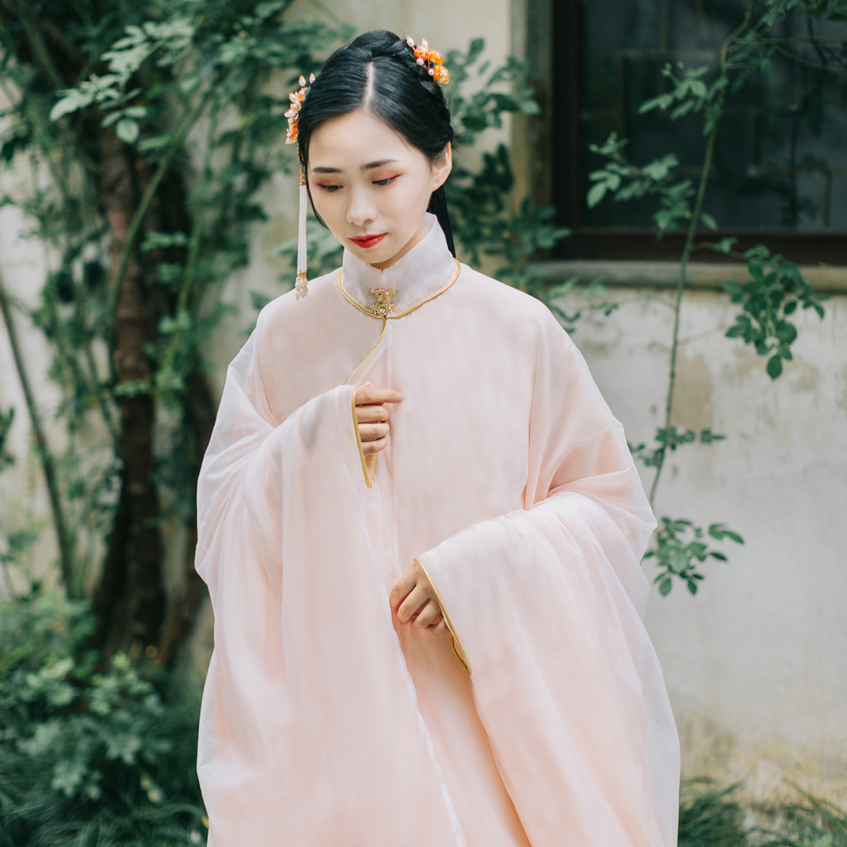 Solid Stand collar The gown Horse face skirt Xia Ming Ming Hanfu Regiment makein the Women's clothing/Boutique , Costume/National costume/Stage costumes , National costume/Costumes category - from Buy2taobao.com to provide professional Taobao agent buy service